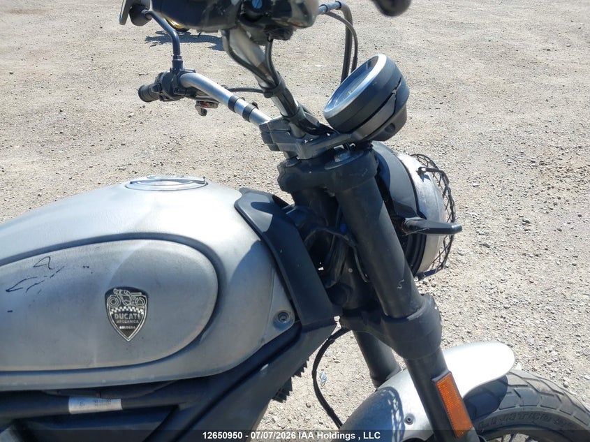 2015 Ducati Scrambler 800 VIN: ML015ANM9FT003087 Lot: 12650950