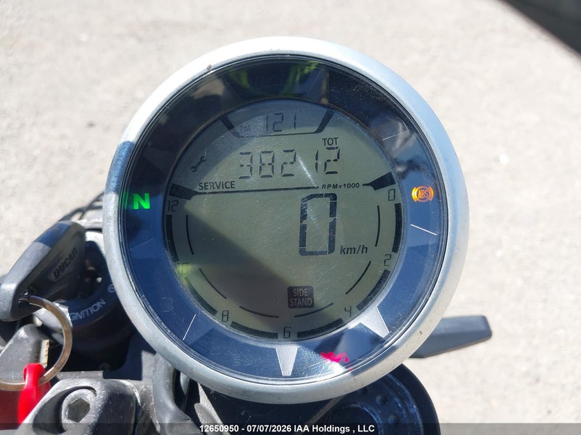 2015 Ducati Scrambler 800 VIN: ML015ANM9FT003087 Lot: 12650950