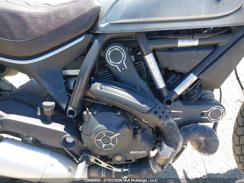 2015 Ducati Scrambler 800 VIN: ML015ANM9FT003087 Lot: 12650950