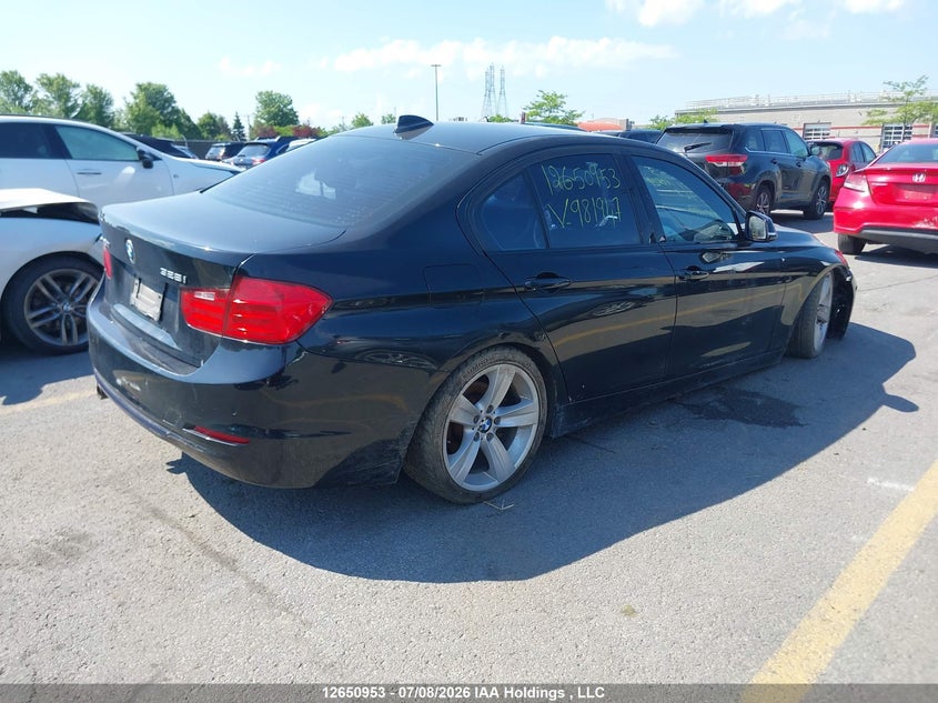 Vin: wba3b3c52ej981947, lot: 3052626, bmw 328i xdrive 20144