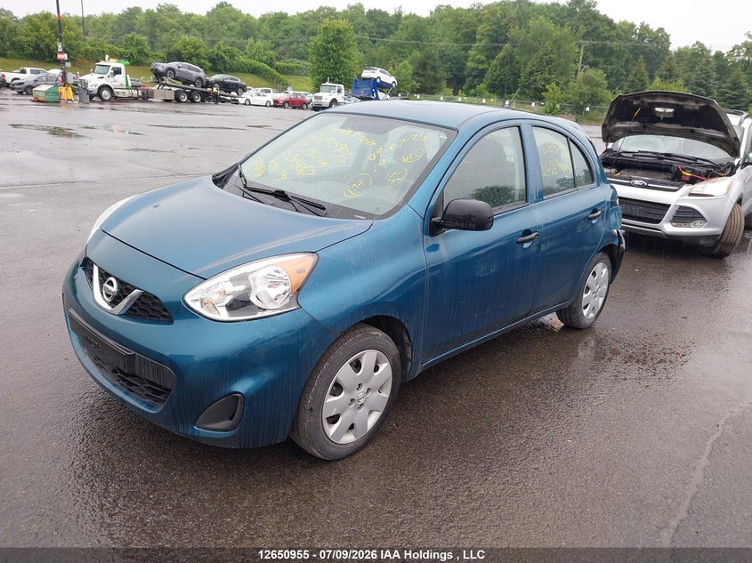 Vin: 3n1ck3cp8hl264067, lot: 3052639, nissan micra s/sr/sv 20172