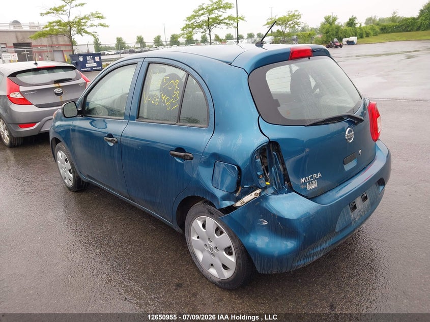 Vin: 3n1ck3cp8hl264067, lot: 3052639, nissan micra s/sr/sv 20173