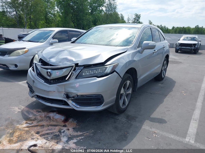 2017 Acura RDX, Удар спереду, IAAI, VIN 5J8TB4H3XHL805481 — фото 2