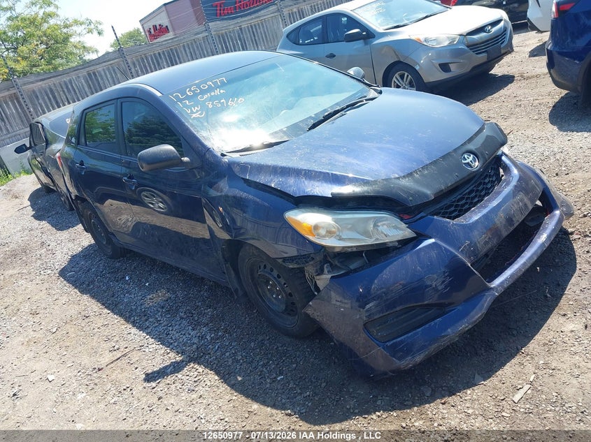 Vin: 2t1ku4ee9cc859610, lot: 3052664, toyota corolla matrix 2012 img_1