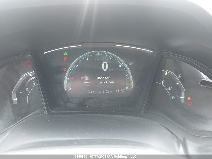 2017 HONDA CIVIC SEDAN 2.0L I-4 DOHC, VVT, 158HP
