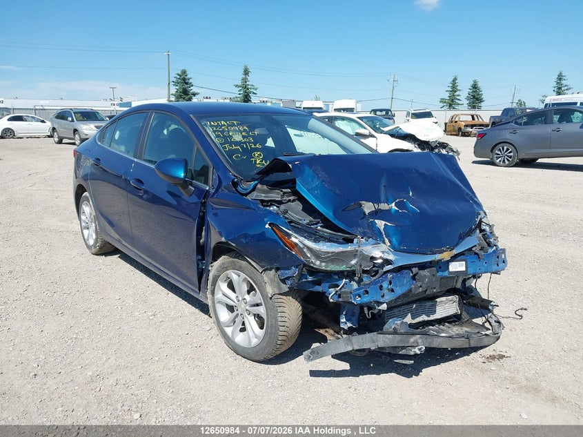 Vin: 1g1be5sm4k7121303, lot: 3052671, chevrolet cruze lt 2019 img_1