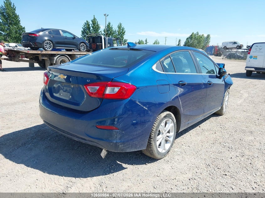 Vin: 1g1be5sm4k7121303, lot: 3052671, chevrolet cruze lt 20194