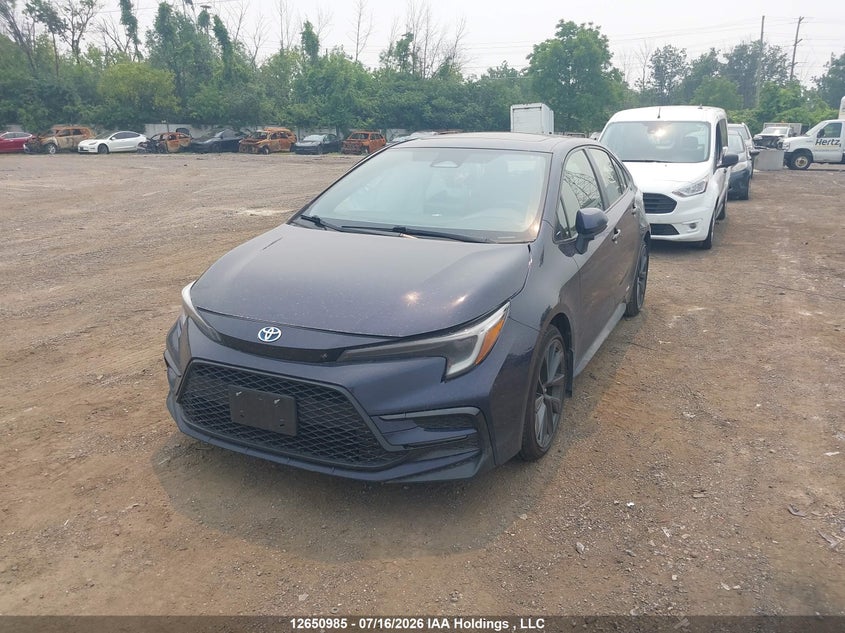 Vin: jtdbdmhe4pj000575, lot: 3052672, toyota corolla hybrid se 20232
