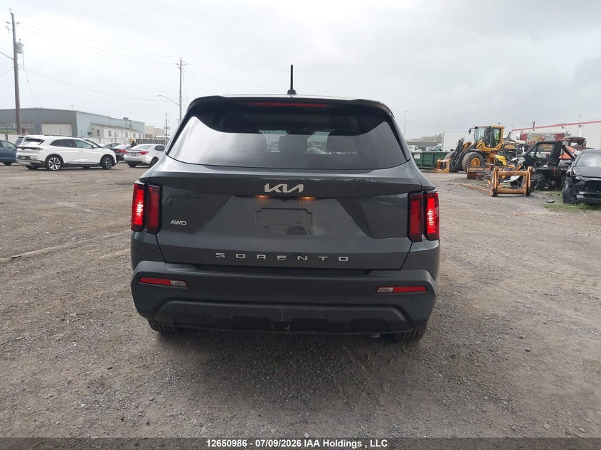 2022 Kia Sorento 2.5L Lx Premium/2.5L Lx+ VIN: 5XYRGDLC5NG106414 Lot: 12650986