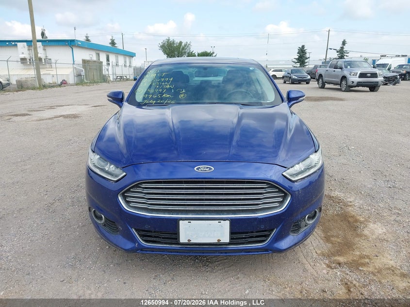 2013 Ford Fusion Titanium VIN: 3FA6P0D9XDR150997 Lot: 12650994