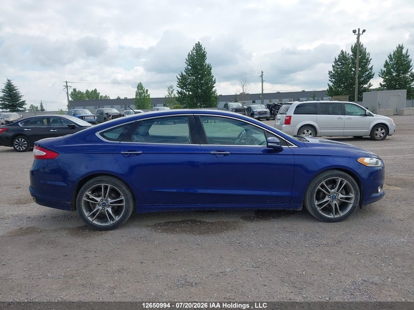 2013 Ford Fusion Titanium VIN: 3FA6P0D9XDR150997 Lot: 12650994