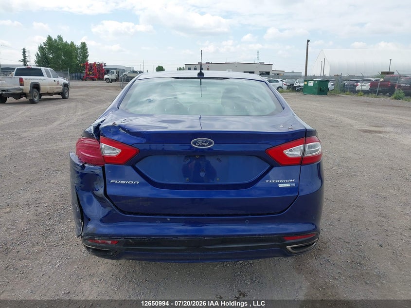 2013 Ford Fusion Titanium VIN: 3FA6P0D9XDR150997 Lot: 12650994