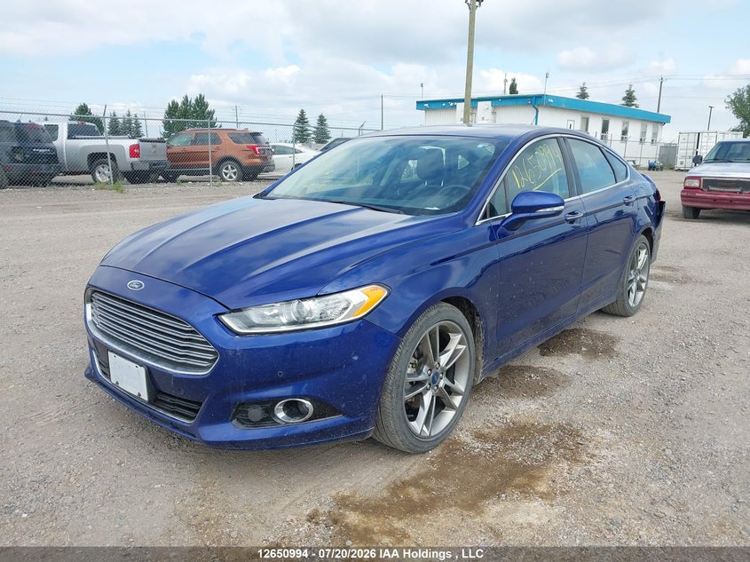 2013 Ford Fusion Titanium VIN: 3FA6P0D9XDR150997 Lot: 12650994