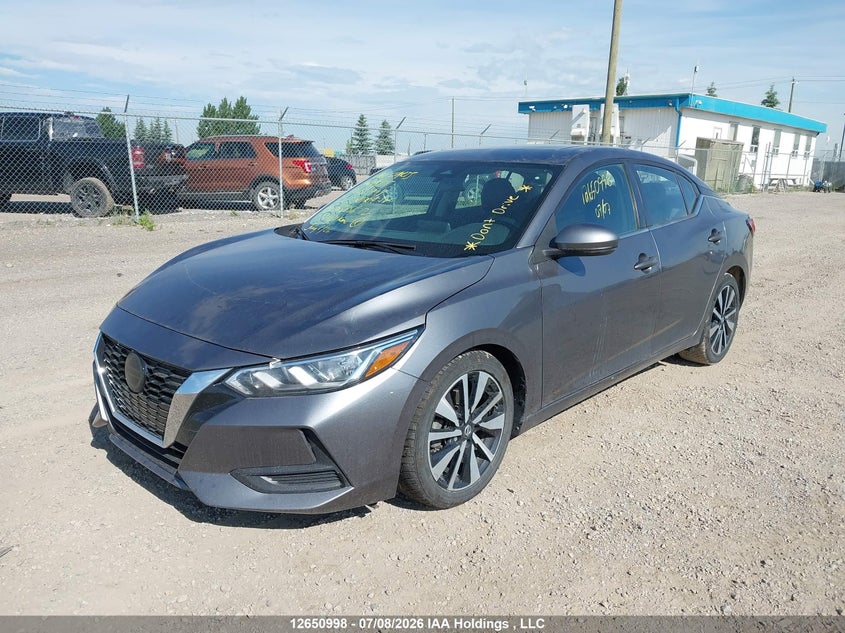 Vin: 3n1ab8cv6ny285856, lot: 3052685, nissan sentra sv 20222