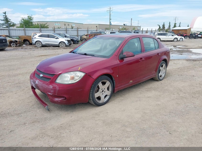 2008 Chevrolet Cobalt, Front, IAAI, VIN 1G1AM58B287159013 — photo 2