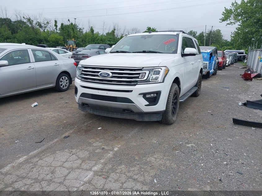 2020 Ford Expedition Xlt, Rear, IAAI, VIN 1FMJU1JT6LEA22689 — photo 2