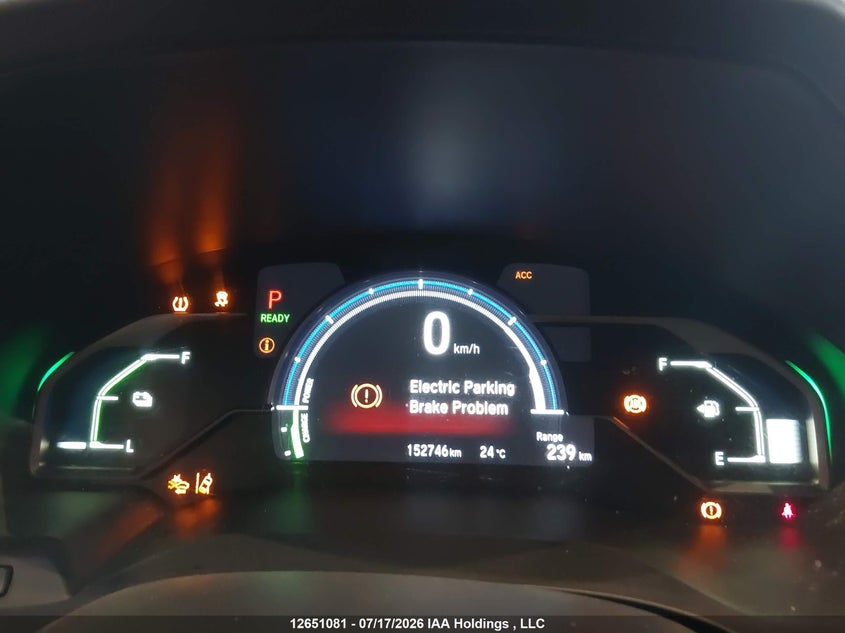 2020 Honda Clarity Plug-In Hybrid VIN: JHMZC5F1XLC800740 Lot: 12651081