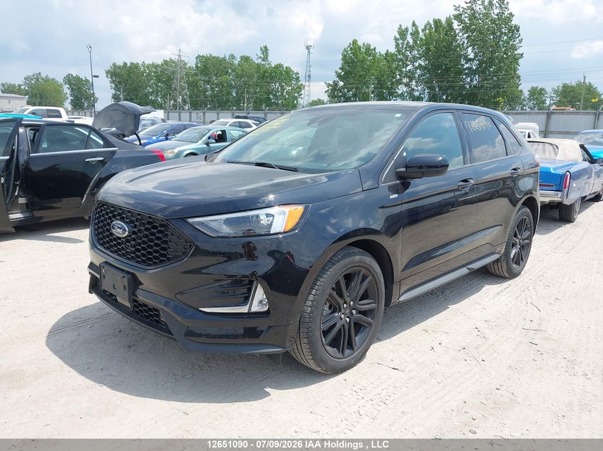 2024 Ford Edge, Theft Recovery, IAAI, VIN 2FMPK4J95RBA72848 — photo 2
