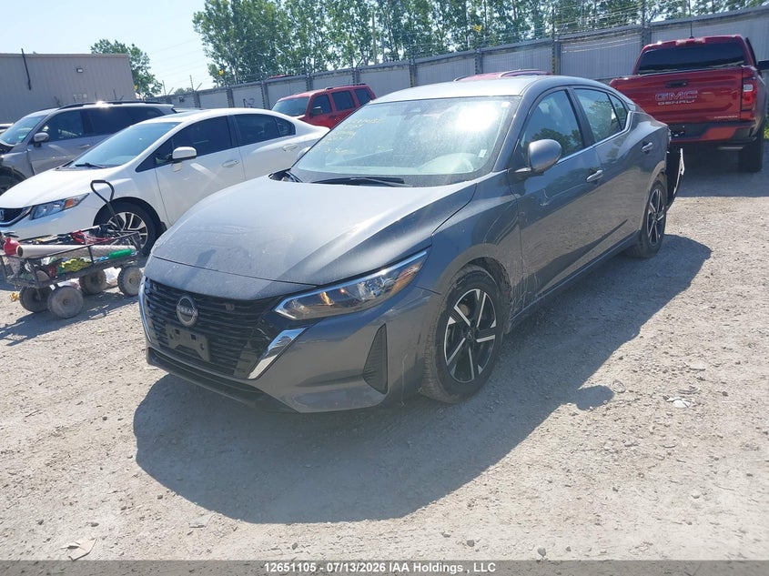 Vin: 3n1ab8cv0sy297111, lot: 3052794, nissan sentra sv 20252