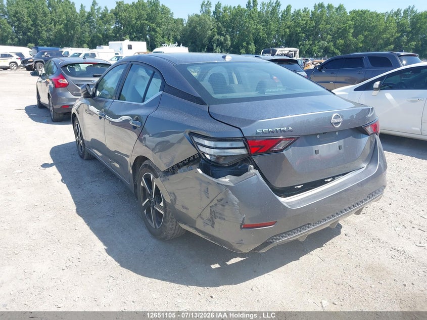 Vin: 3n1ab8cv0sy297111, lot: 3052794, nissan sentra sv 20253