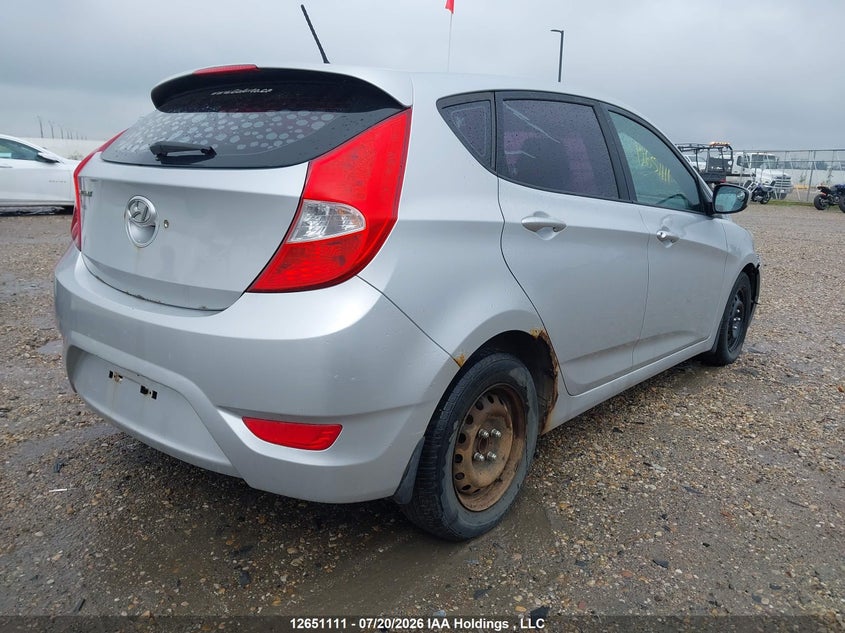 Vin: kmhct5ae2cu011912, lot: 3052800, hyundai accent gls/gs 20124