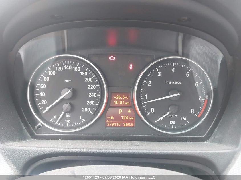 2009 BMW 3ER SEDAN 3.0L I6 FI DOHC 24V F4