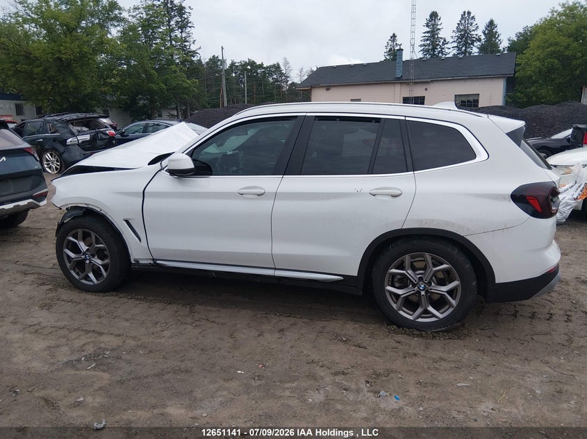 2022 BMW X3 VIN: 5UX53DP02N9L86786 Lot: 12651141
