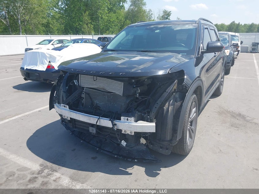 Vin: 1fmsk8dhxngb90983, lot: 3052838, ford explorer xlt 20222