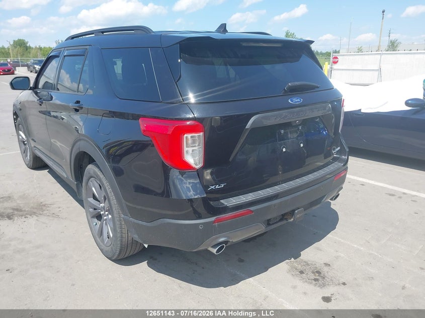 Vin: 1fmsk8dhxngb90983, lot: 3052838, ford explorer xlt 20223