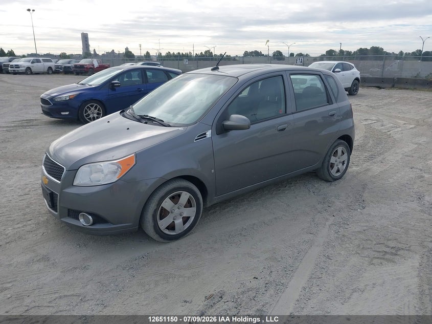 2009 Chevrolet Aveo, Charity, IAAI, VIN 3G1TX65EX9L127217 — photo 2