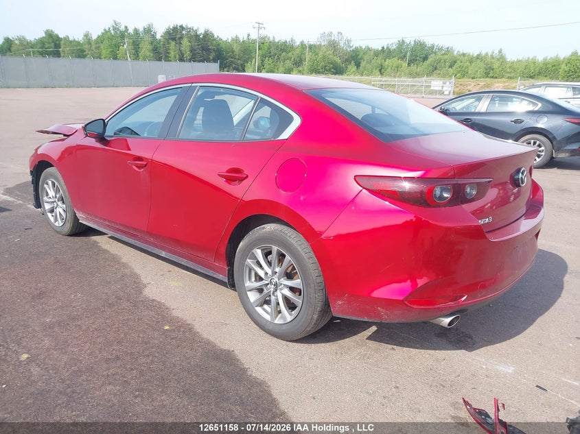 2024 MAZDA 3 SEDAN 2.5L I-4 DI, DOHC, VVT, 191HP
