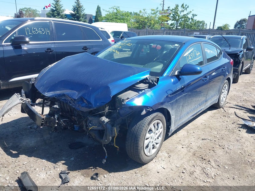 Vin: 5npd74lf8hh148626, lot: 3052867, hyundai elantra le 20172
