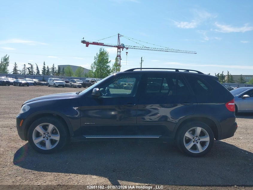 2009 BMW X5 SPORT UTILITY VEHICLE 3.0L I-6 DI, DOHC, VVT, TURBO, 265HP