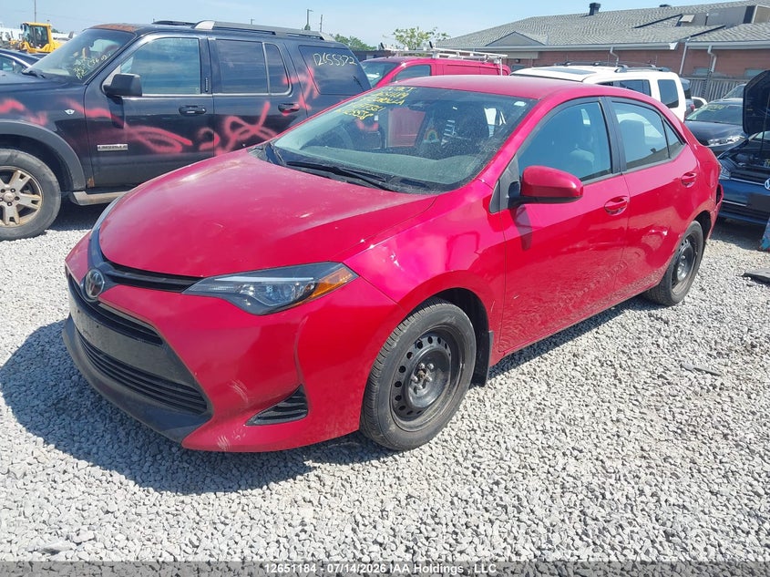 2018 Toyota Corolla, Right Side, IAAI, VIN 2T1BURHE7JC077361 — photo 2
