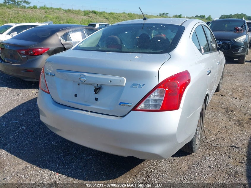 Vin: 3n1cn7ap9cl926961, lot: 3052928, nissan versa 20124