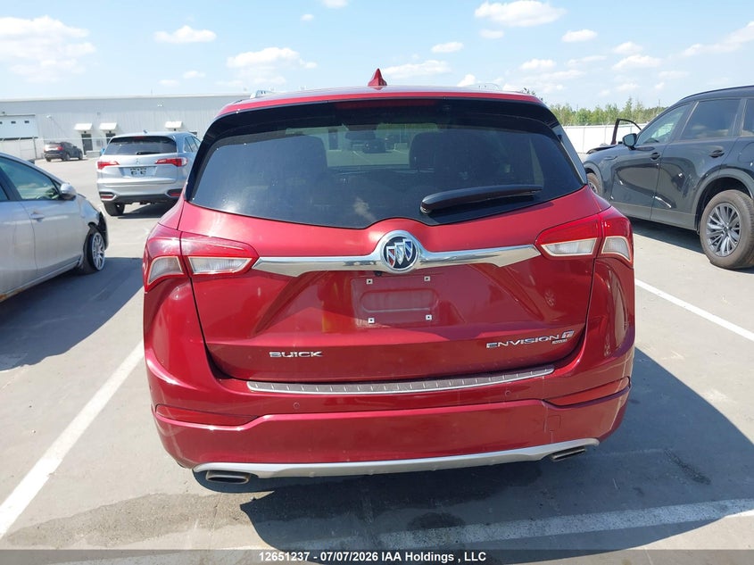 2019 Buick Envision VIN: LRBFX4SXXKD090291 Lot: 12651237