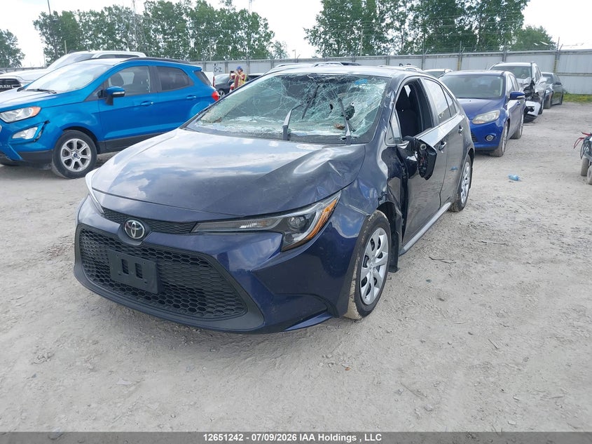 2021 Toyota Corolla, Rollover, IAAI, VIN 5YFBPMBEXMP229902 — photo 2