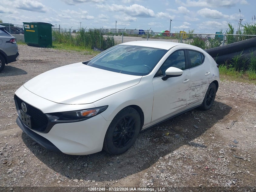Vin: jm1bpall1n1522749, lot: 3052940, mazda 3 20222