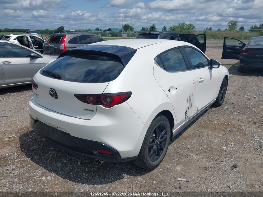 Vin: jm1bpall1n1522749, lot: 3052940, mazda 3 20224