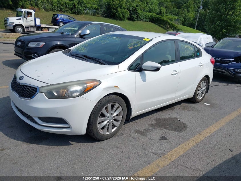 Vin: knafx4a69e5150423, lot: 3052945, kia forte lx 20142