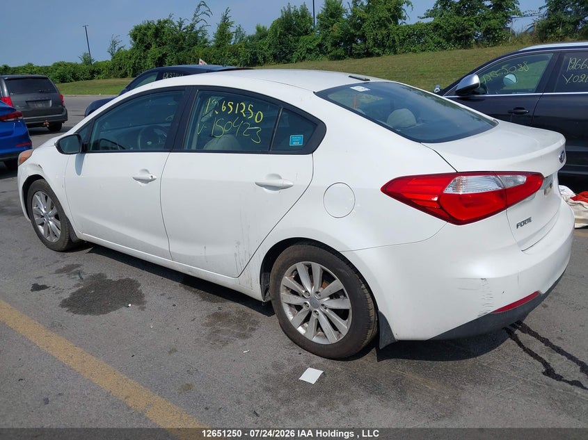 Vin: knafx4a69e5150423, lot: 3052945, kia forte lx 20143