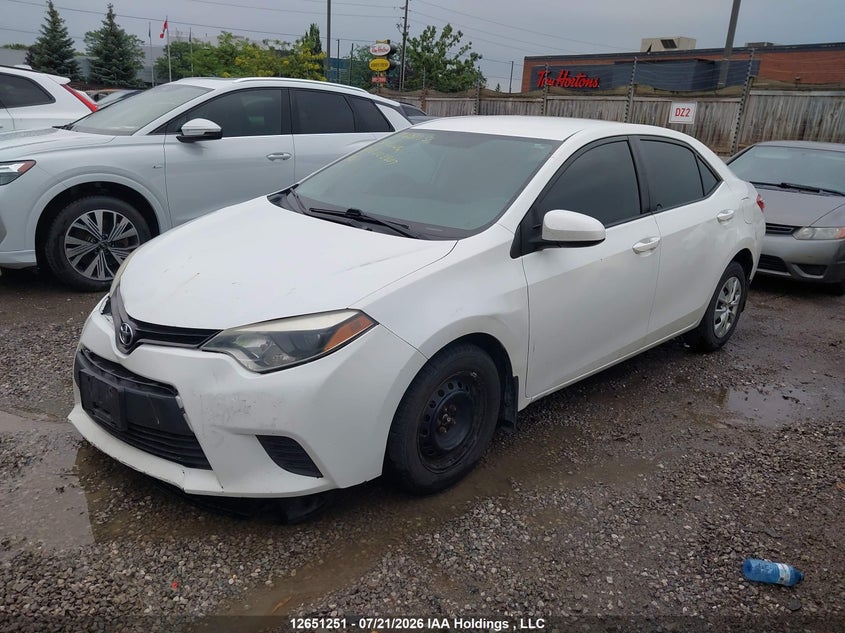 Vin: 2t1burhe7ec023807, lot: 3052946, toyota corolla 20142