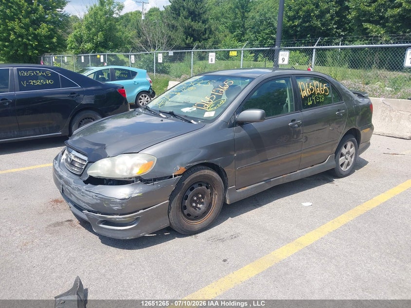 2006 Toyota Corolla, Возможны проблемы с механикой, IAAI, VIN 2T1BR32E16C669398 — фото 2