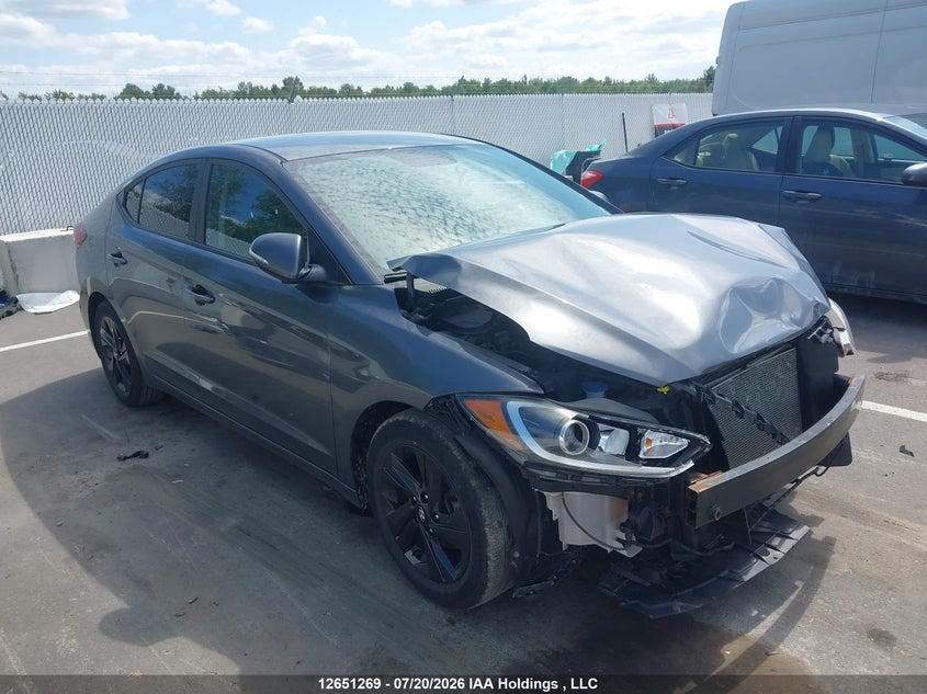 Vin: kmhd84lf9ju637170, lot: 3052964, hyundai elantra 2018 img_1