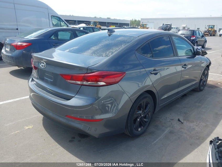 Vin: kmhd84lf9ju637170, lot: 3052964, hyundai elantra 20184