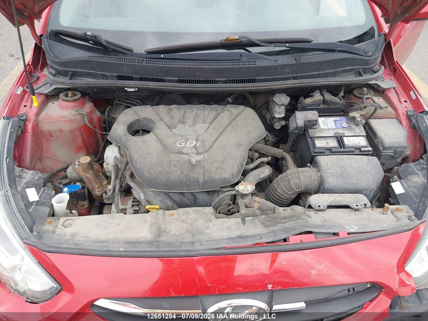 2015 HYUNDAI ACCENT HATCHBACK 1.6L I-4 DI, DOHC, VVT, 138HP