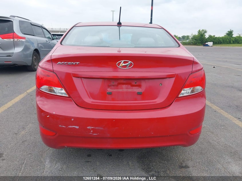 2015 HYUNDAI ACCENT HATCHBACK 1.6L I-4 DI, DOHC, VVT, 138HP