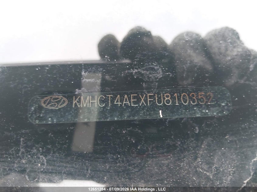 2015 HYUNDAI ACCENT HATCHBACK 1.6L I-4 DI, DOHC, VVT, 138HP