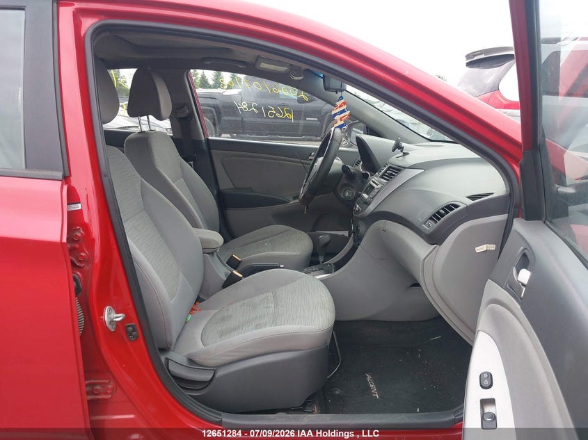 2015 HYUNDAI ACCENT HATCHBACK 1.6L I-4 DI, DOHC, VVT, 138HP