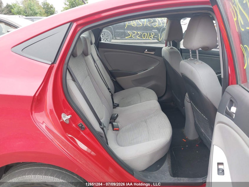 2015 HYUNDAI ACCENT HATCHBACK 1.6L I-4 DI, DOHC, VVT, 138HP